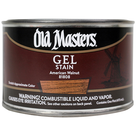 OLD MASTERS 1 Pt American Walnut Oil-Based Gel Stain 81808
